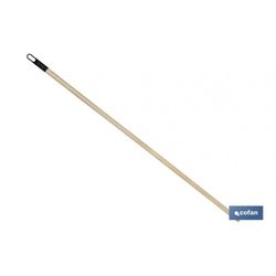 PALO DE MADERA CON ROSCA 2.2CMM LOGITUD DE 120CM