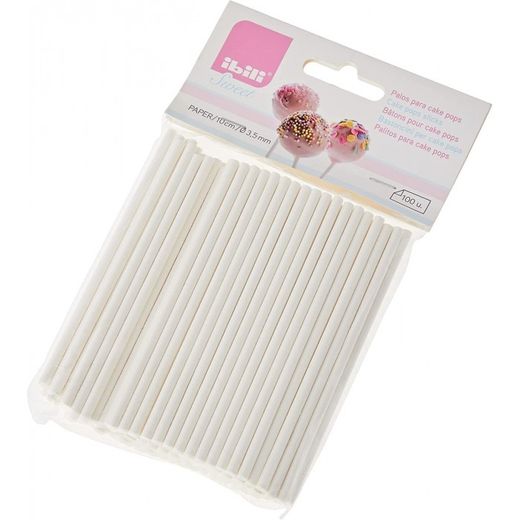 PALOS PARA CAKE POPS 10 CM X 100 PC 3,50