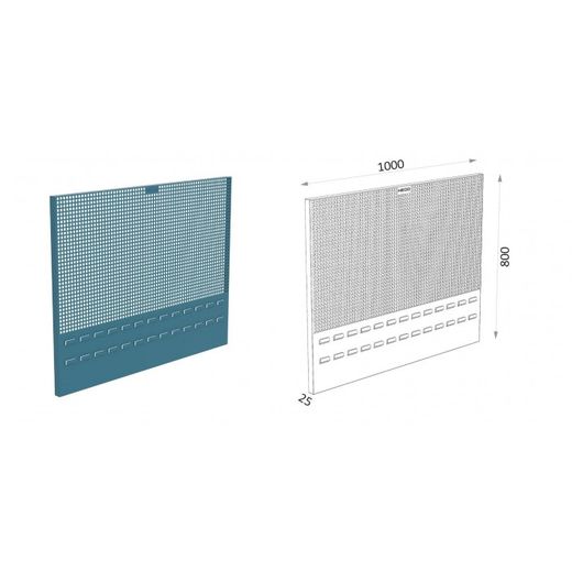 PANEL PERFORADO SIN SOPORTES 145 10 C