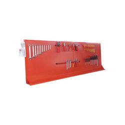 PANEL PORTAHERRAMIENTAS GR17 - ROJO 2000X140X830MM