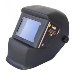 PANTALLA DE SOLDADURA TIPO CASCO. CRISTALES NO INCLUIDOS.