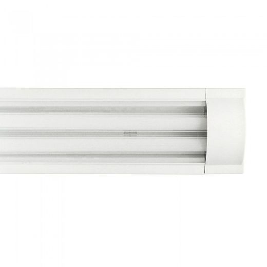 PANTALLA DIRECTA PARA 2TUBOS LED 60CM.