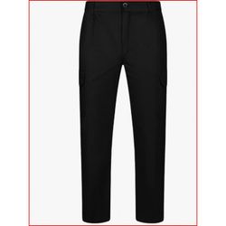 PANTALÓN 100% ALGODÓN NEGRO T-42