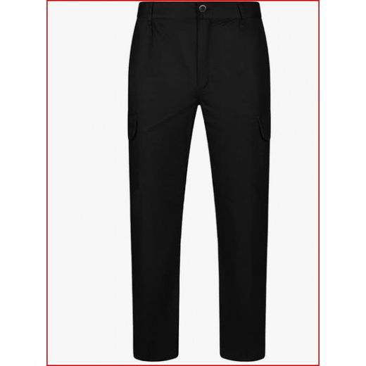 PANTALÓN 100% ALGODÓN NEGRO T-42