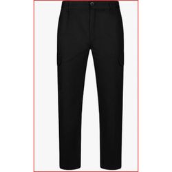 PANTALON 100% ALGODON NEGRO T-46