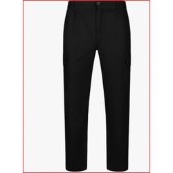 PANTALÓN 100% ALGODÓN NEGRO T-48