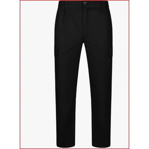 PANTALÓN 100% ALGODÓN NEGRO T-48