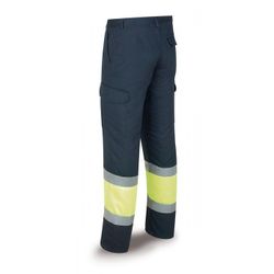 PANTALON ALTA VISIBILIDAD AMARILLO AZUL T-42 (388PFXYFA/42)