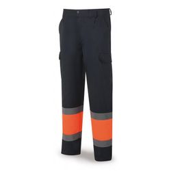 PANTALON ALTA VISIBILIDAD AZUL NARANJA T-44