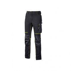 PANTALON ATOM BC NEGRO-AMARILLO T-XXL