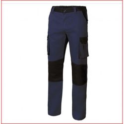 PANTALÓN BICOLOR AZUL NAVY/NEGRO T-40