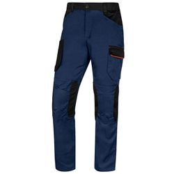 PANTALON BICOLOR STRECH DELTAPLUS M2PA3STR AZUL/NARANJA TALLA XL