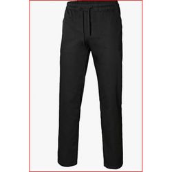 PANTALON COCINA POPELIN NEGRO T-L