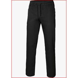 PANTALÓN COCINA POPELÍN NEGRO T-M