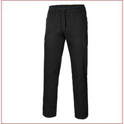 PANTALÓN COCINA POPELÍN NEGRO T-XL