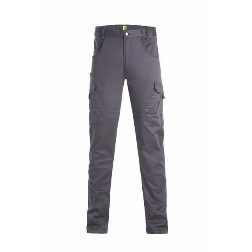 PANTALON ELASTICO EPSILON GRIS T-42