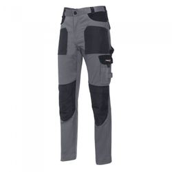 PANTALON ELASTICO OREGON GRIS-NEGRO T-L