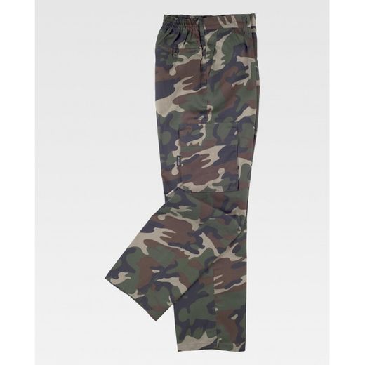 PANTALON REF.B1403 VERDE CAMUFLAJE T-60