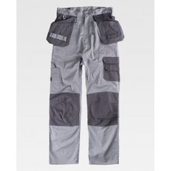 PANTALON REF.B1419 GRIS CLARO+GRIS OSCURO T-56