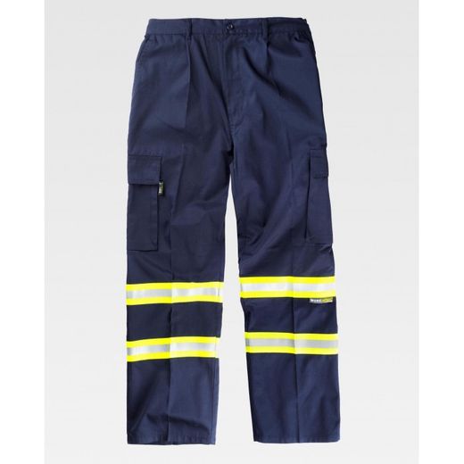 PANTALON REF.B1436 MARINO+AMARILLO A.V. T-38