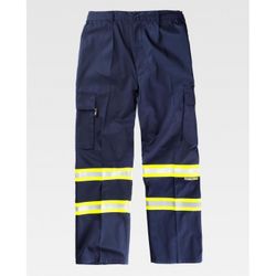 PANTALON REF.B1436 MARINO+AMARILLO A.V. T-40