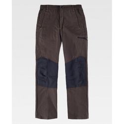 PANTALON REF.B1460 MARRON+NEGRO T-L