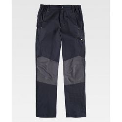 PANTALON REF.B1460 NEGRO+GRIS T-XL