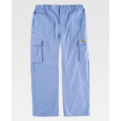 PANTALON REF.B1900 CELESTE T-S