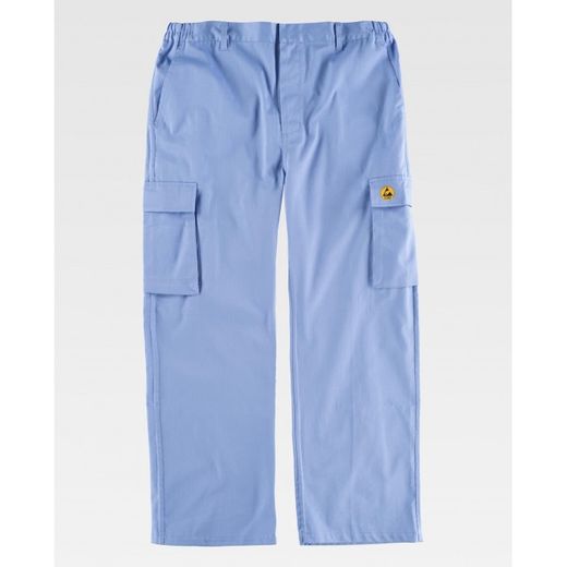 PANTALON REF.B1900 CELESTE T-XL