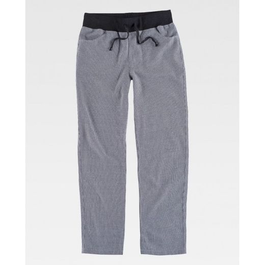 PANTALON REF.B5925 NEGRO+BLANCO T-S