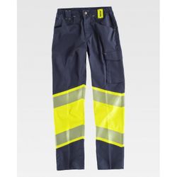 PANTALON REF.C2718 MARINO+AMARILLO A.V. T-S