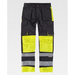 PANTALON REF.C2914 NEGRO+AMARILLO A.V. T-56