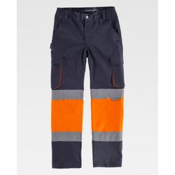 PANTALON REF.C3218 MARINO+NARANJA A.V. T-3XL