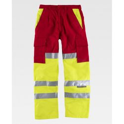PANTALON REF.C3314 ROJO+AMARILLO A.V. T-40
