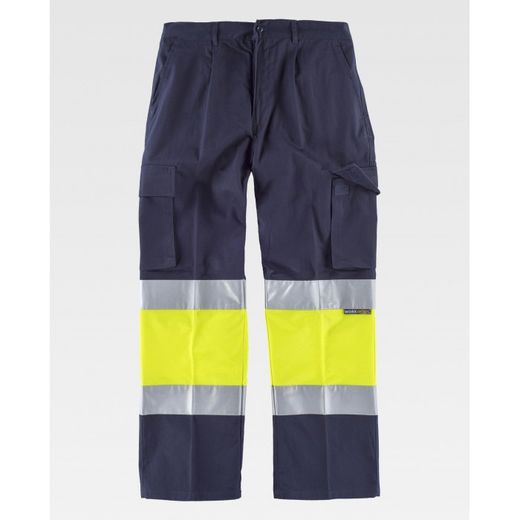 PANTALON REF.C4019 MARINO+AMARILLO A.V. T-46