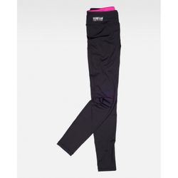 PANTALON REF.S7501 NEGRO+ROSA FLUOR T-M