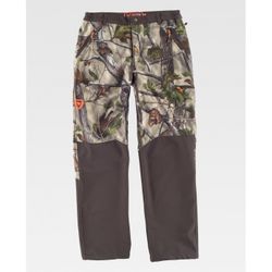 PANTALON REF.S8365 CAMUFLAJE BOSQUE VERDE+MARRON T-3XL