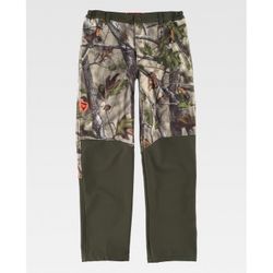 PANTALON REF.S8365 CAMUFLAJE BOSQUE VERDE+VERDE CAZA T-3XL