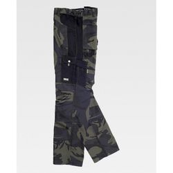 PANTALON REF.S8515 CAMUFLAGE GRIS+NEGRO T-S