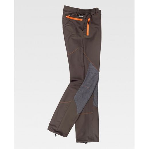 PANTALON REF.S9855 MARRON+NEGRO T-L