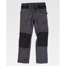 PANTALON REF.WF1052 GRIS OSCURO+NEGRO T-S