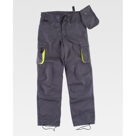 PANTALON REF.WF1619 GRIS+AMARILLO A.V. T-54