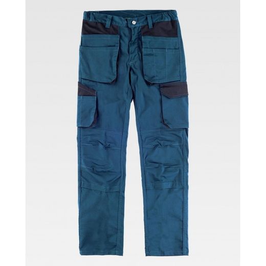 PANTALON REF.WF2650 AZAFATA+NEGRO T-XXL