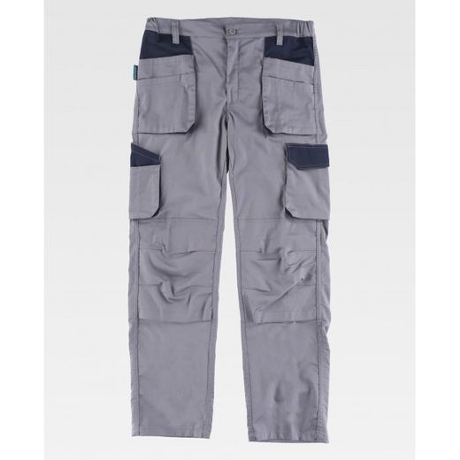 PANTALON REF.WF2650 GRIS+MARINO T-XL