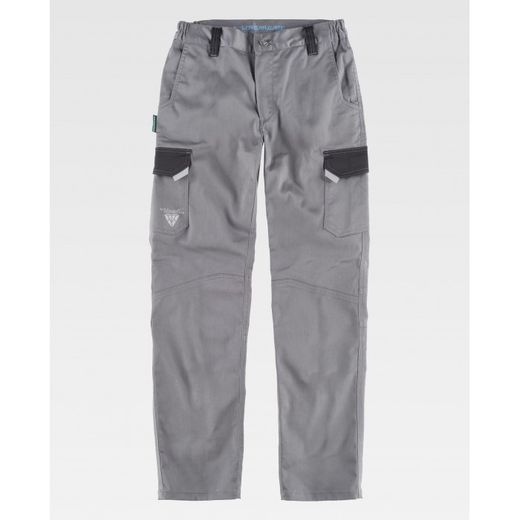 PANTALON REF.WF2855 GRIS+NEGRO T-XL