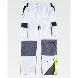 PANTALON REF.WF5852 BLANCO+NEGRO+GRIS OSCURO T-50