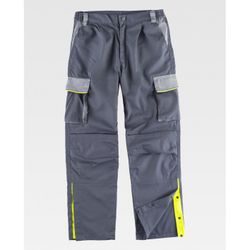 PANTALON REF.WF5852 GRIS OSCURO+GRIS CLARO T-46