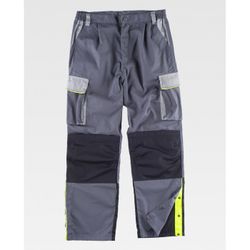 PANTALON REF.WF5852 GRIS OSCURO+GRIS CLARO+NEGRO T-50