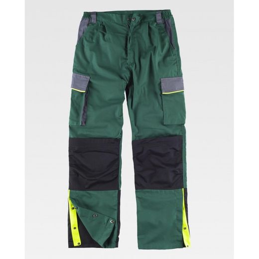 PANTALON REF.WF5852 VERDE+GRIS OSCURO+NEGRO T-50