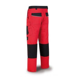 PANTALON ROJO/NEGRO PRO T-5456 (588PCRN/5456)